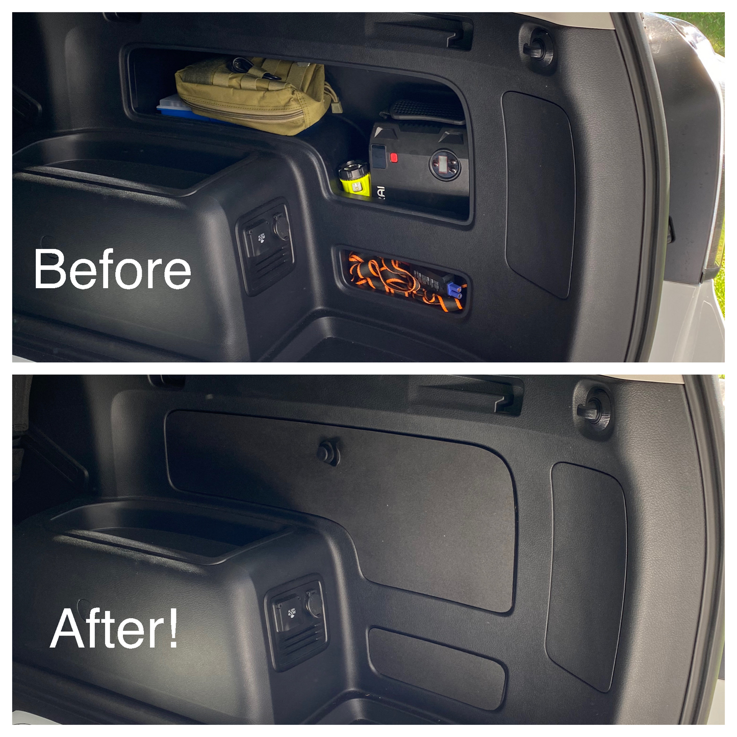 Toyota 4Runner Rear Storage Cover Set