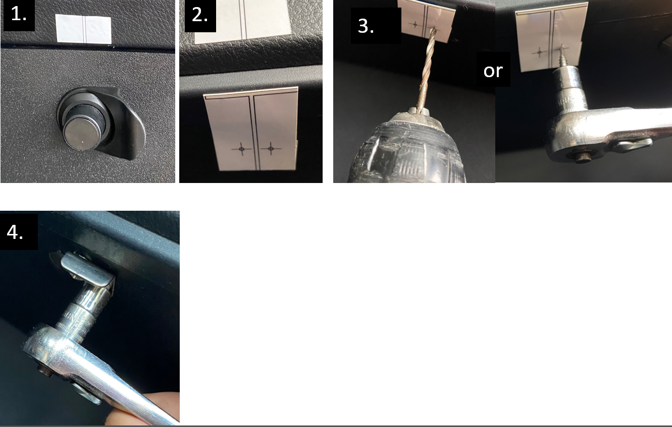 Toyota 4Runner Rear Storage Cover Set